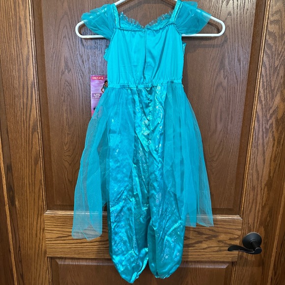 Disney Princess Jasmine Child Costume Jumpsuit XS 3T4T New - Picture 4 of 6